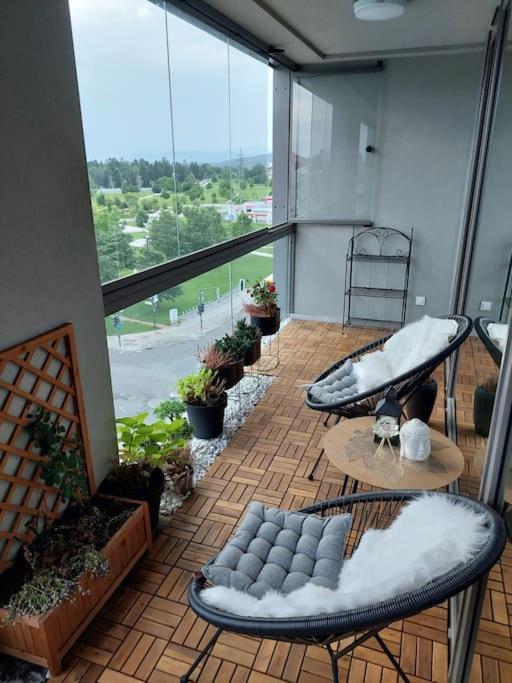 Luxury Apartment Ljubljana Bagian luar foto